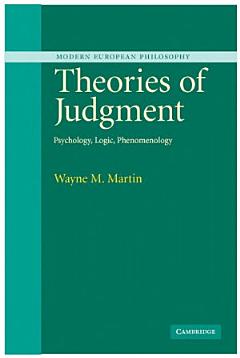 Theories of Judgment