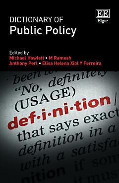 Dictionary of Public Policy