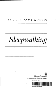 Sleepwalking