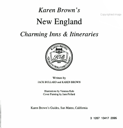 Karen Brown\'s New England