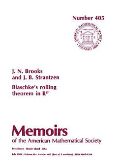 Blaschke\'s Rolling Theorem in ${\mathbb R}^n$