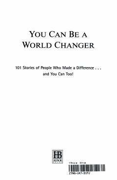 You Can Be a World Changer