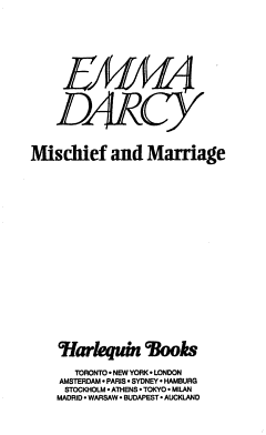 Mischief and Marriage