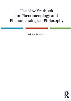 The New Yearbook for Phenomenology and Phenomenological Philosophy