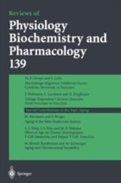 Reviews of Physiology, Biochemistry and Pharmacology 139