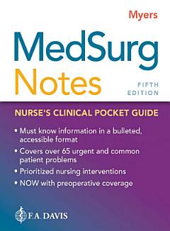 MedSurg Notes Nurse\'s Clinical Pocket Guide