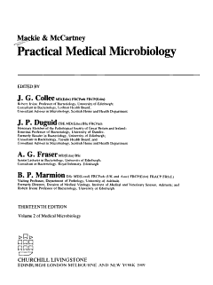 Practical medical microbiology