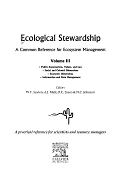 Ecological Stewardship