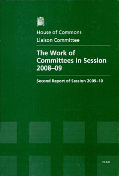 The work of committees in 2008-09