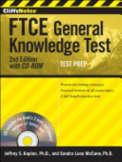 CliffsNotes FTCE General Knowledge Test, with CD-ROM