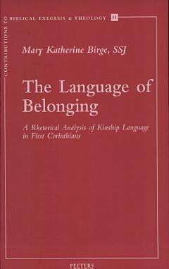 The Language of Belonging