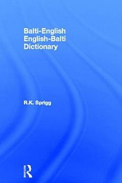 Balti-English English-Balti Dictionary