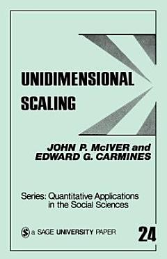 Unidimensional Scaling