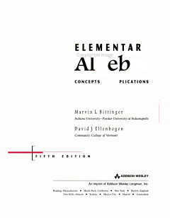 Elementary Algebra