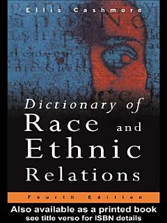 Dictionary of Race and Ethnic Relations