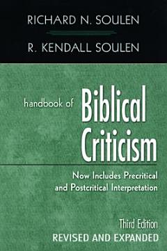 Handbook of Biblical Criticism