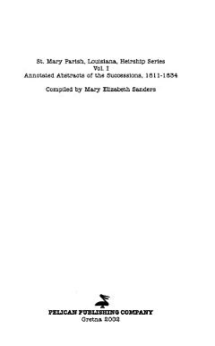 Annotated Abstracts of the Successions, 1811-1834