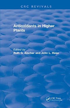 Antioxidants in Higher Plants