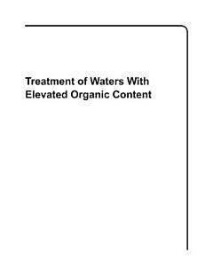 Treatment of Waters with Elevated Organic Content