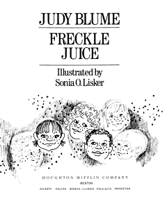 Freckle Juice