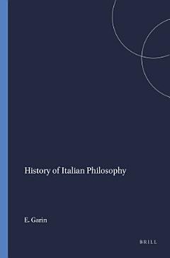 History of Italian Philosophy