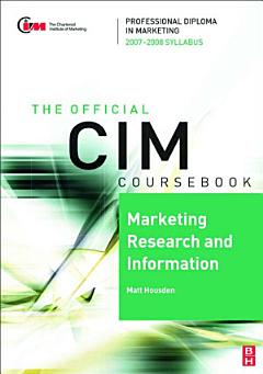 Marketing Research and Information