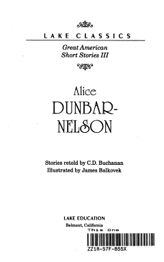 Alice Dunbar-Nelson