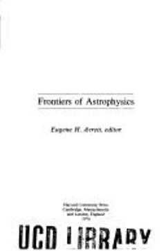 Frontiers of Astrophysics