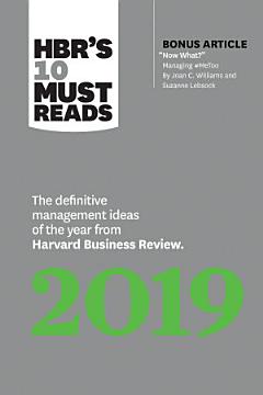 HBR\'s 10 Must Reads 2019