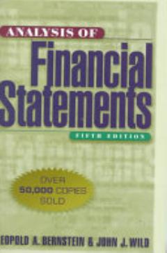 Analysis of Financial Statements