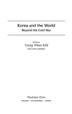 Korea And The World