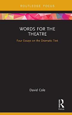 Words for the Theatre