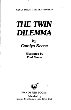 The Twin Dilemma