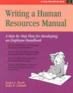 Writing a Human Resources Manual