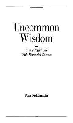 Uncommon Wisdom