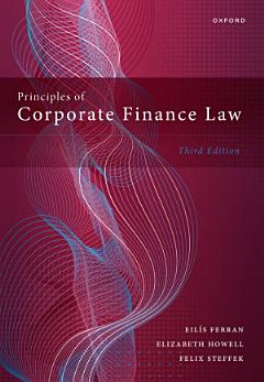 Principles of Corporate Finance Law