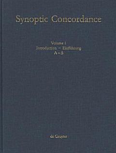 Synoptic Concordance: Introduction