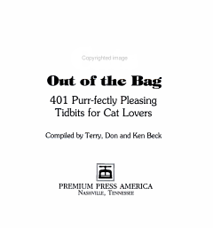 Cats Out of the Bag