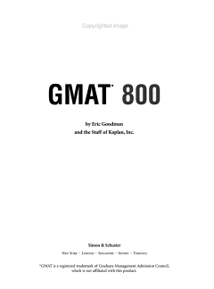 GMAT 800