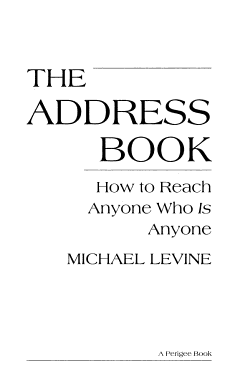 The Address Book