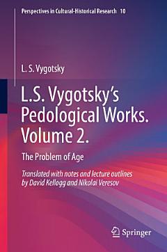 L.S. Vygotsky’s Pedological Works. Volume 2.