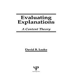 Evaluating Explanations