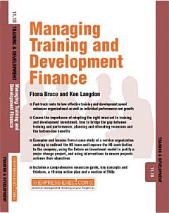 Managing Training and Development Finance