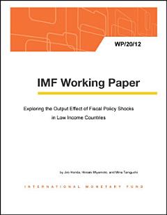 Exploring the Output Effect of Fiscal Policy Shocks in Low Income Countries