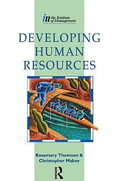 Developing Human Resources