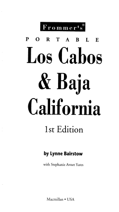 Frommer\'s? Portable Los Cabos & Baja California