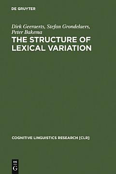 The Structure of Lexical Variation