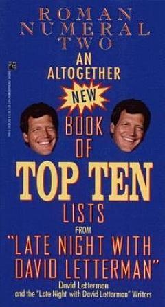 An Altogether New Book of Top Ten Lists