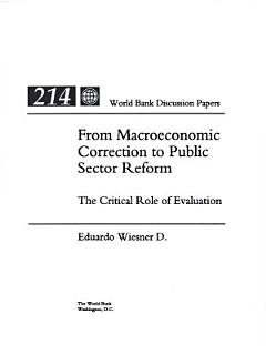 From Macroeconomic Correction to Public Sector Reform