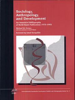 Sociology, Anthropology, and Development